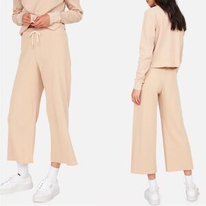 Mate The Label Wide Leg Pants Latte